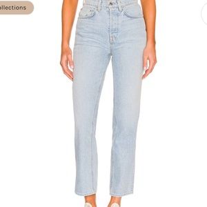 GRLFRND Straight Leg Jeans